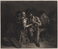 KG 05025
<br/>
Herberg met vier mannen en een vrouw
<br/>
<em>Vaillant, Wallerant (1623-1677)</em>